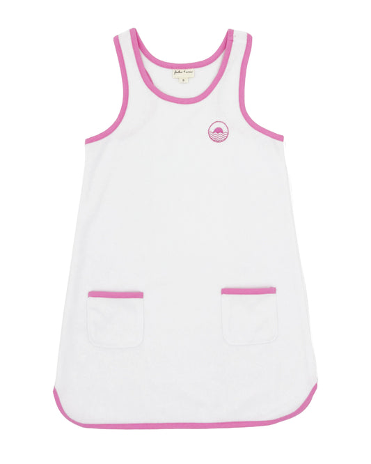 Feather 4 Arrow - White Clear Skies Ringer Tank Dress
