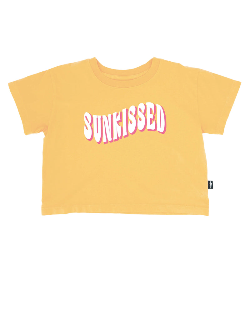 Feather 4 Arrow - Golden Sun Sunkissed Crop Tee