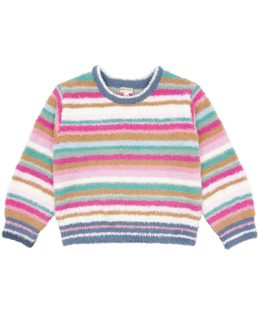 Colorful Stripe Dreamer Knit Top