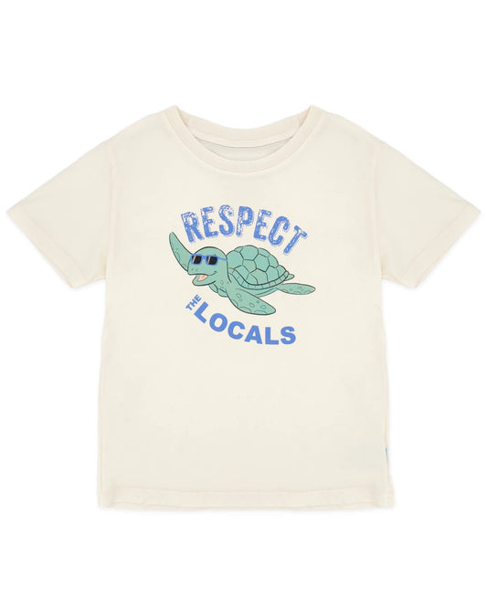 Respect the Locals Vintage T-shirt by Feather 4 Arrow featuring a classic graphic design on soft cotton fabric.