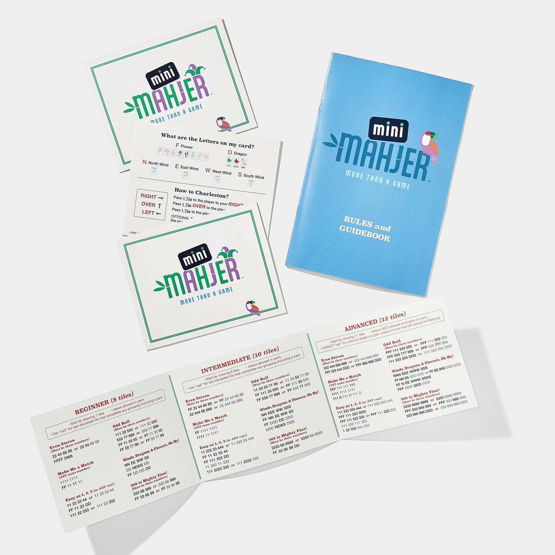 Mini Mahjer Complete Game: OG Edition box with colorful artwork and game components on a white background