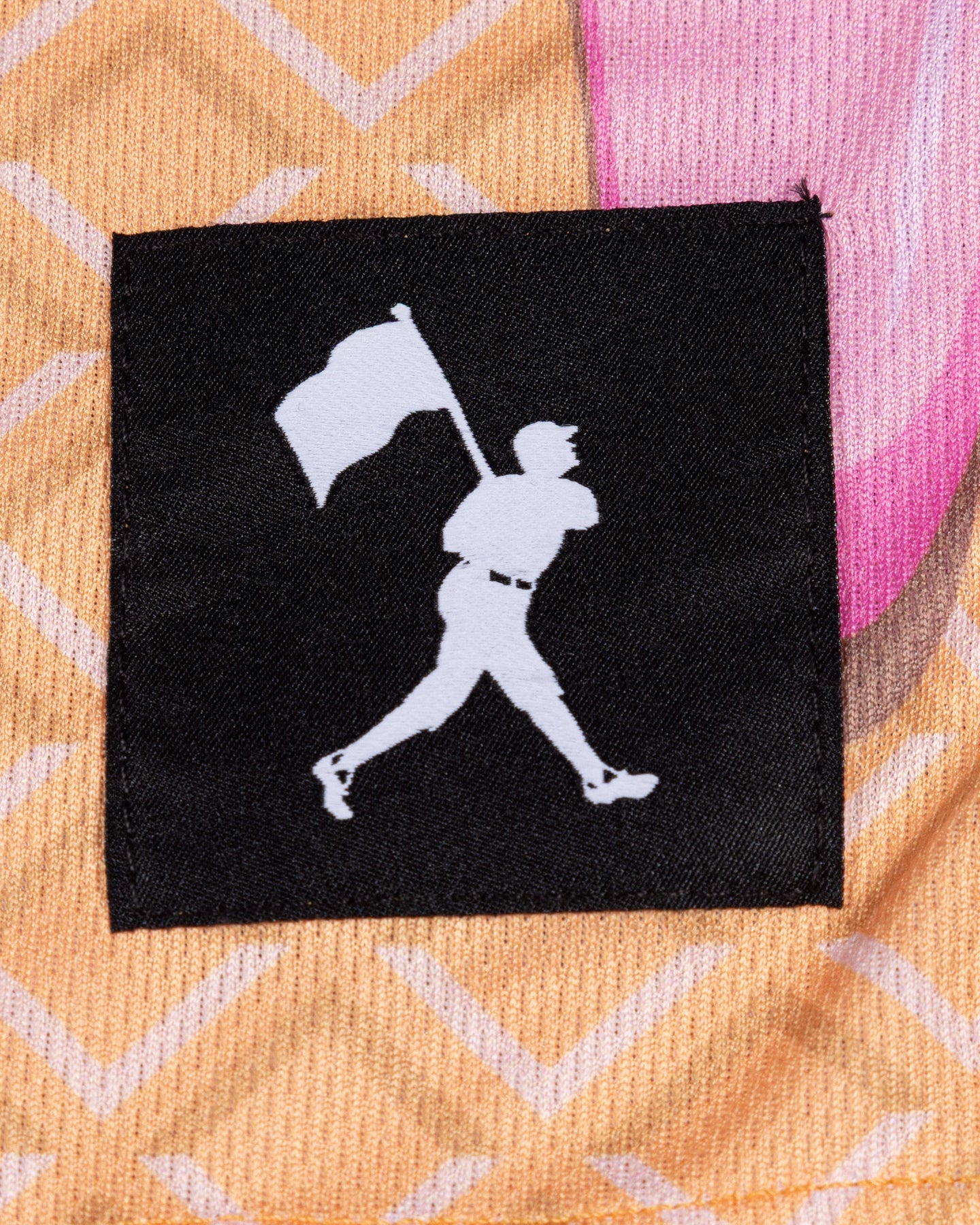 Youth baseball shorts with a colorful frozen treats ice cream sundae print and breathable diamond mesh fabric by Baseballism.
