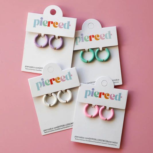 Pierced Co - Colored Huggies