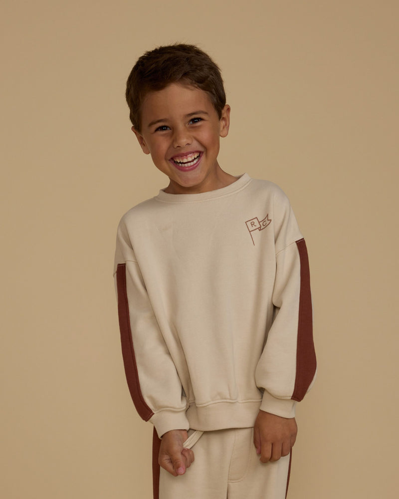 Rylee & Cru - Stone Relaxed Sweatshirt