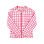 The Beaufort Bonnet Company - Hamptons Hot Pink Gingham Georganna Jacket