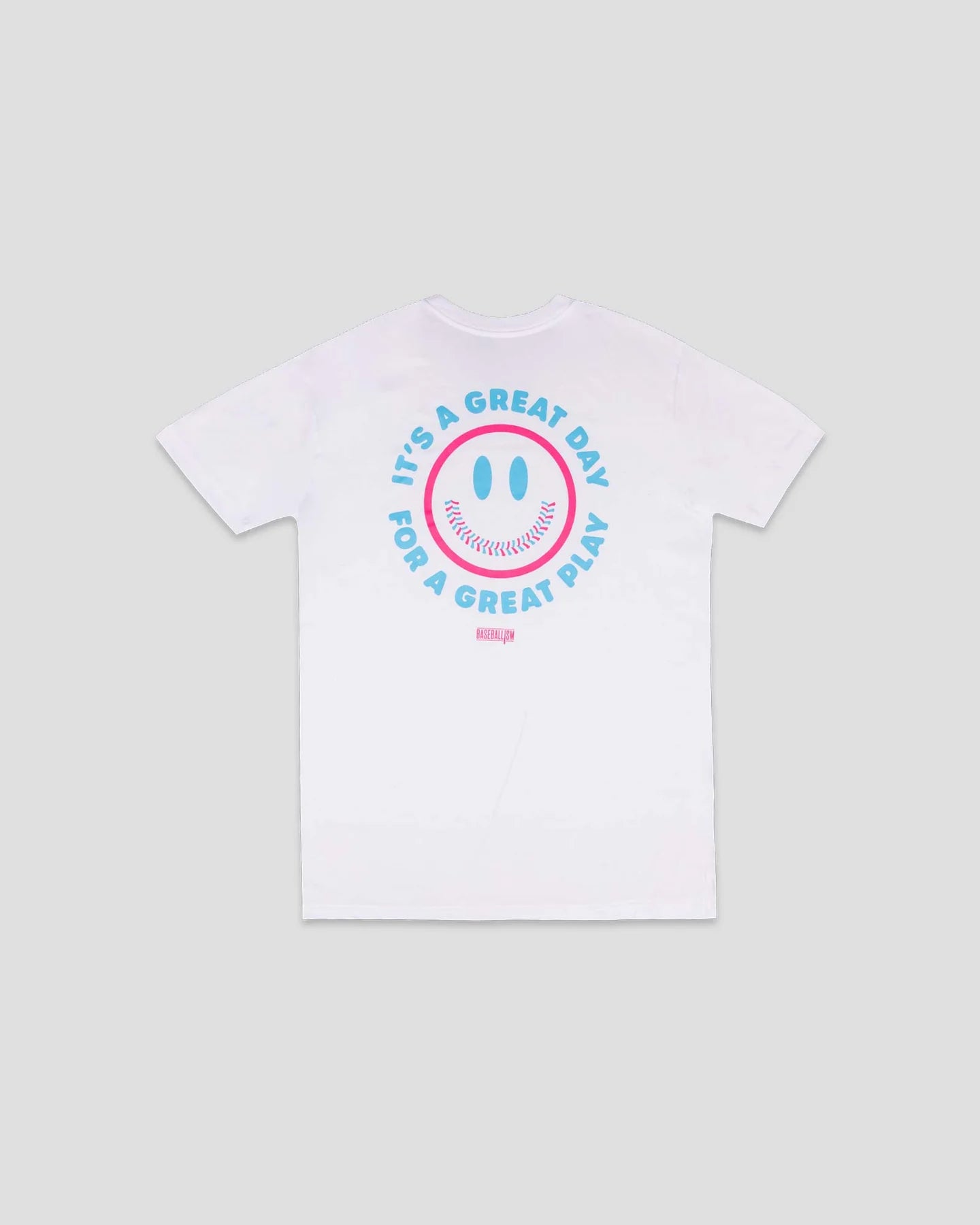 Youth Great Day T-Shirt by Baseballism featuring a casual fit and graphic design on soft fabric.