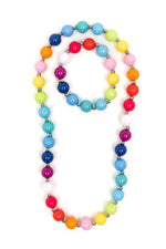 Great Pretenders - Beaded Bubblegum Necklace & Bracelet Set