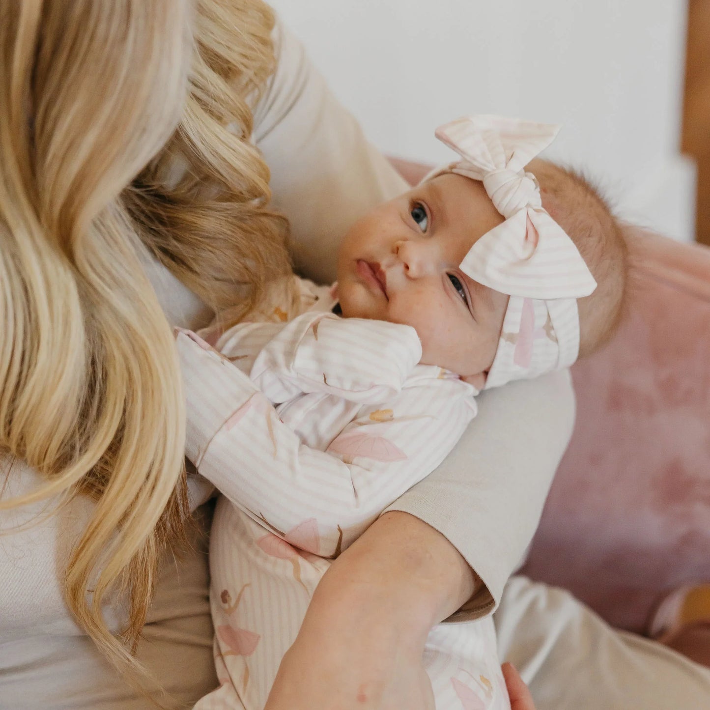 Katerina Knit Headband Bow