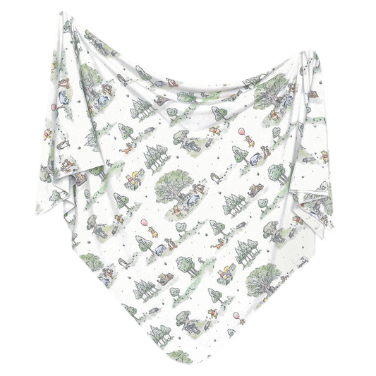 Copper Pearl - Hundred Acre Wood Knit Swaddle Blanket