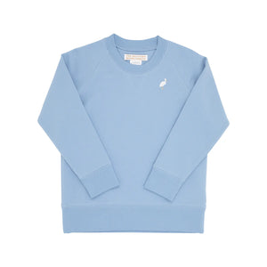 The Beaufort Bonnet Company - Barrington Blue Cassidy Comfy Crewneck - Boys - French Terry