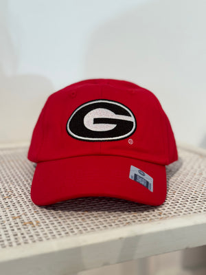 Bits and Bows - UGA Bow Baseball Hat Youth