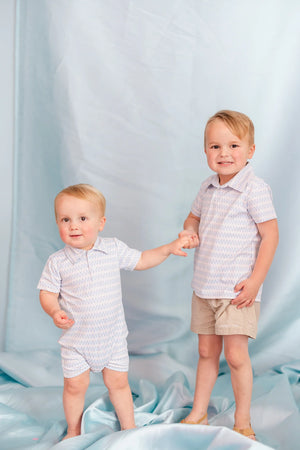 Hollis Baker - Baseball Knox Romper