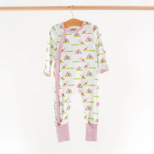 Mascot Mania in Georgia Organic Cotton Zip Pajama