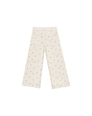 Rylee & Cru - Blue Daisy Straight Leg Pant