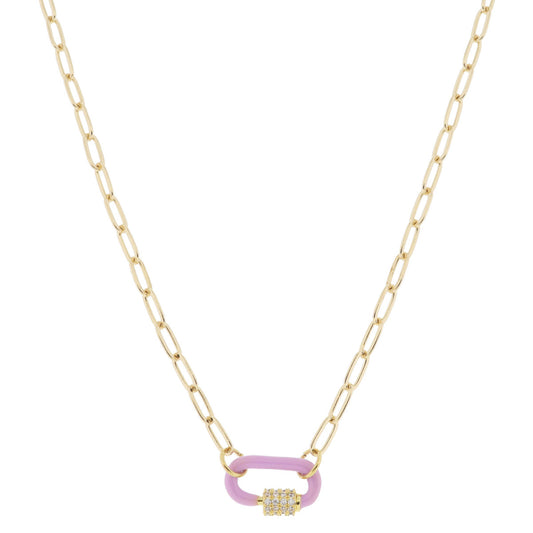 Locked Up Chain Necklace