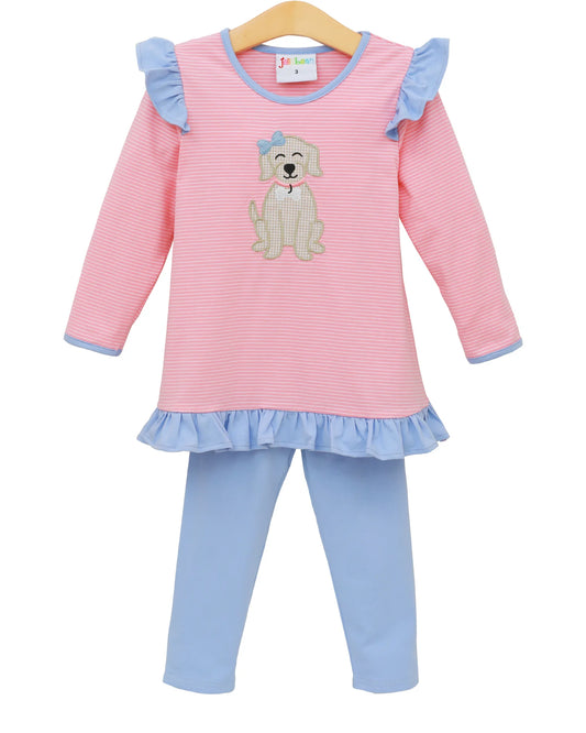 My Best Friend Flutter Pant Set