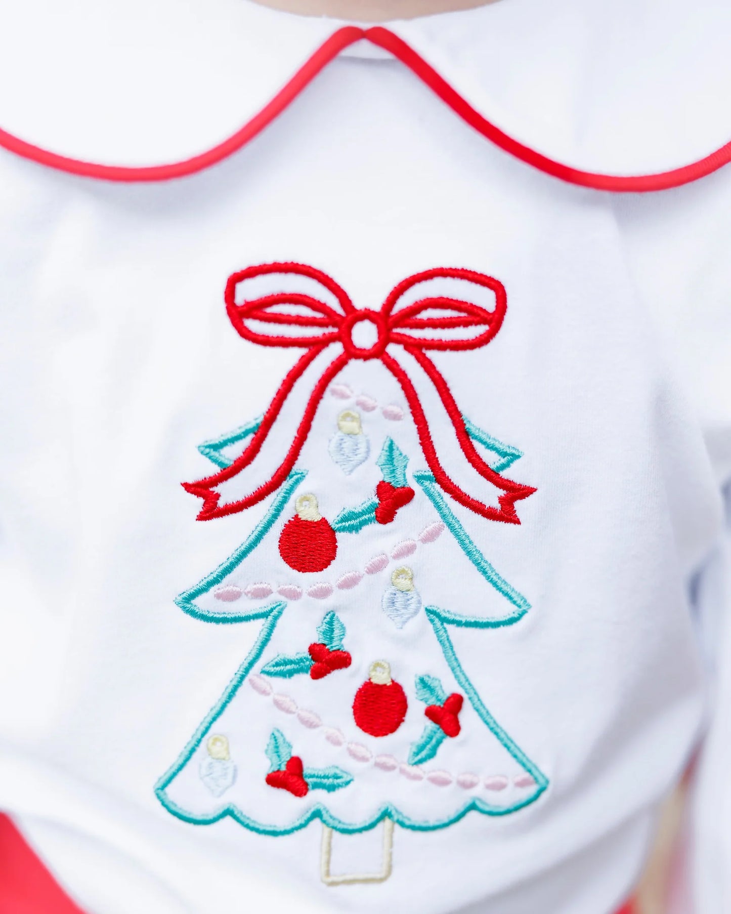 O Christmas Tree Bloomer Pants Set