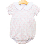 Jellybean - Pink Trellis Bow Charlotte Bubble