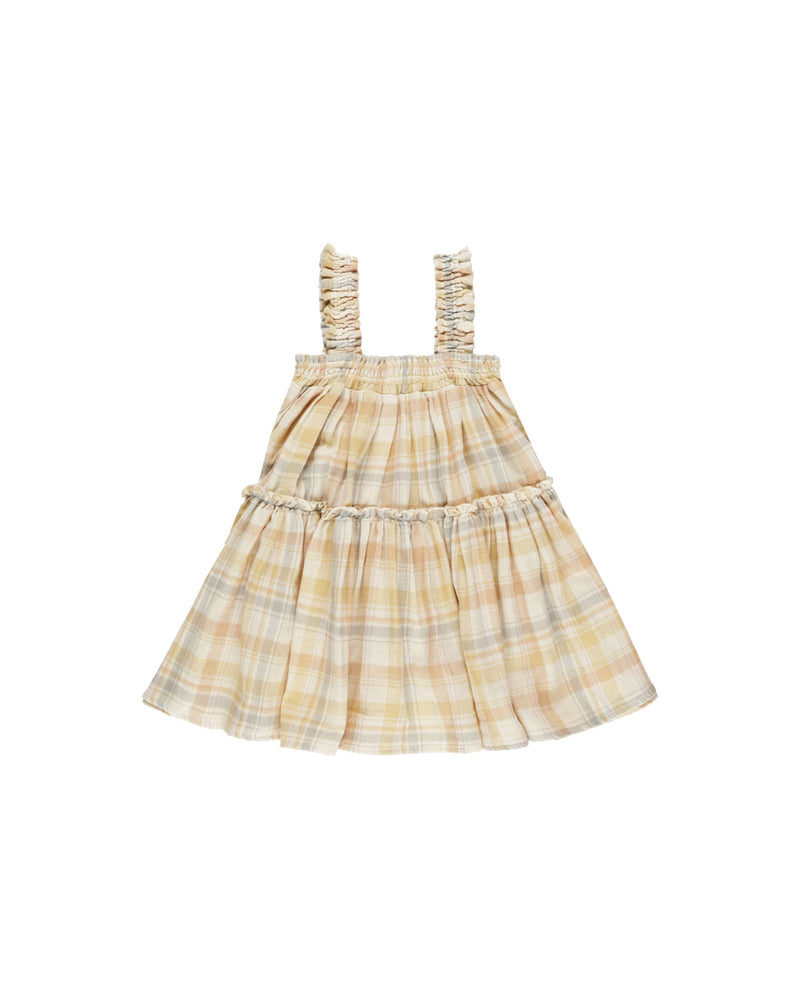 Rylee & Cru - Pastel Plaid Cicily Dress