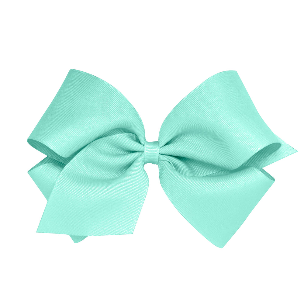 
            
                Load image into Gallery viewer, Wee Ones - Medium Classic Grosgrain Hair Bow (Plain Wrap)
            
        