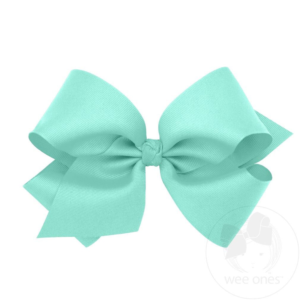 wee ones - King Classic Grossgrain Hair Bow (Knot Wrap)