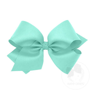 wee ones - King Classic Grossgrain Hair Bow (Knot Wrap)