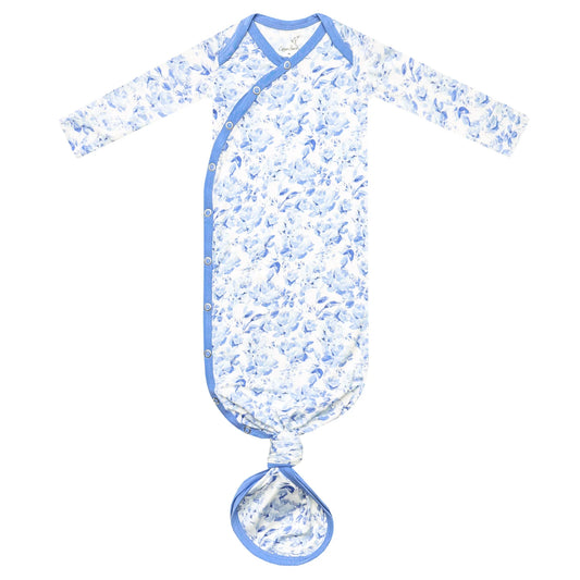 Priscilla Bamboo Newborn Knotted Gown