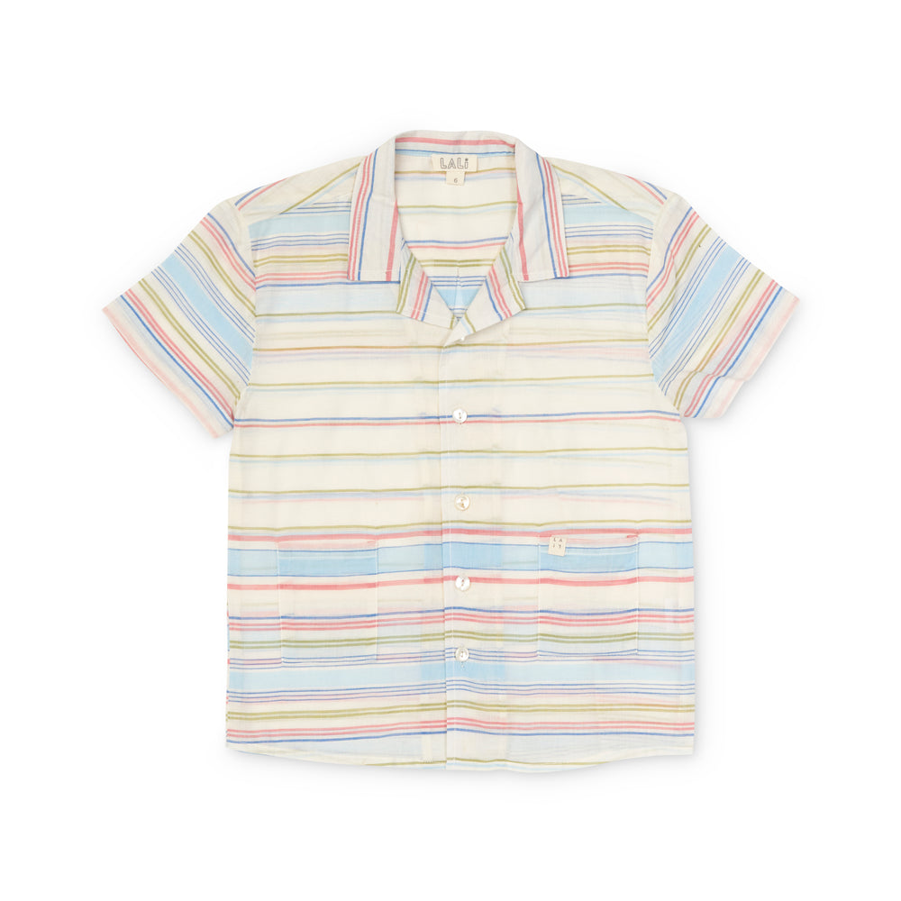 Lali - Henri Shirt in Border Stripe