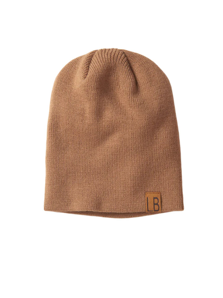 Little Bipsy - Knit Beanie - Carmel