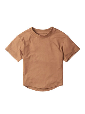 Little Bipsy - Oversized Bamboo Tee - Carmel