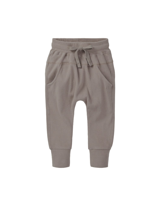 Mushroom Ribbed Jogger