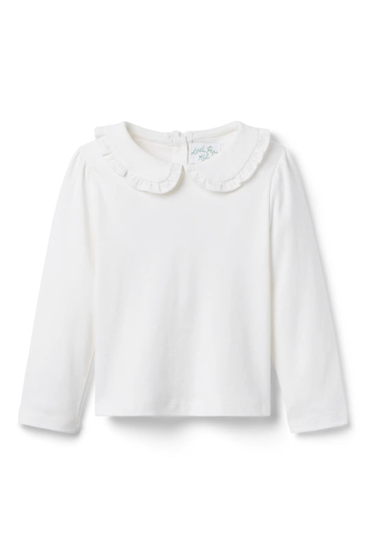 Laurel Long Sleeve Knit Tee - Off White
