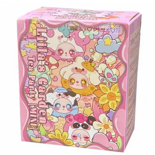 Lila's Garden Tea Party mini plush toy from Baby Three in a blind box, featuring colorful fabric and adorable character details.