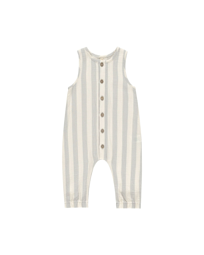 Quincy Mae - Sky Stripe Woven Jumpsuit