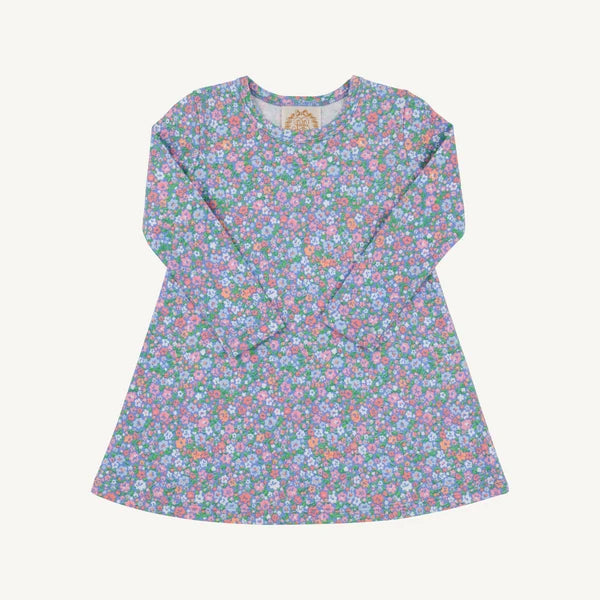 Mountain Brook Mini Floral Long Sleeve Polly Play Dress