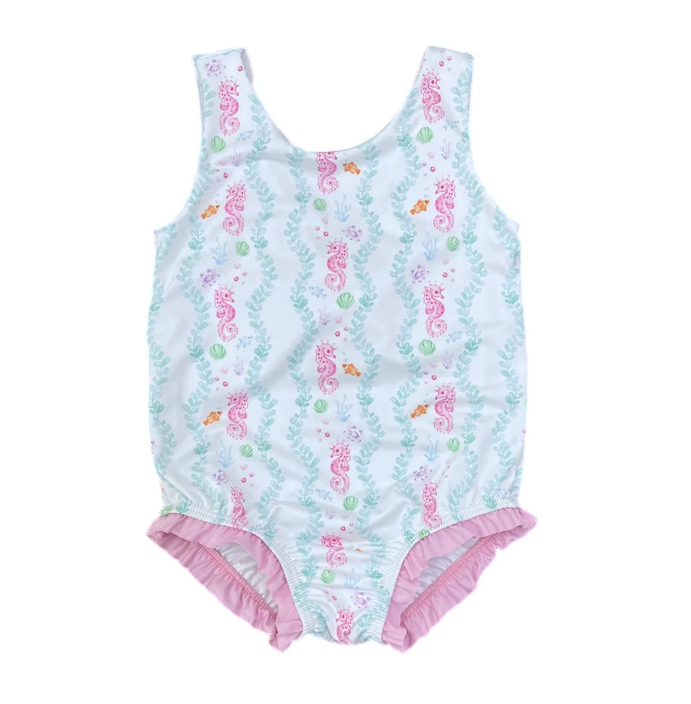 James & Lottie - Lottie One Piece Swim, Seahorse