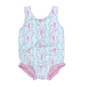 James & Lottie - Lottie One Piece Swim, Seahorse