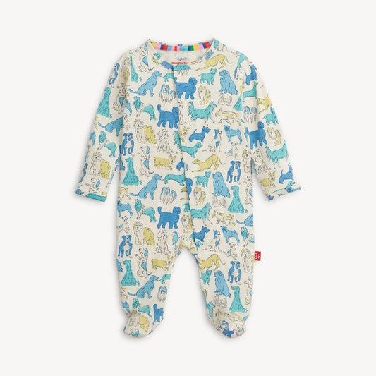 Magnetic Me - Blue It's A Paw-ty Right Fit Footie