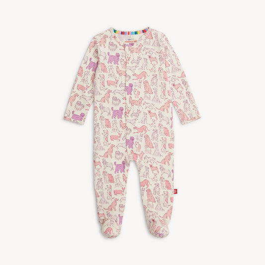 Magnetic Me - Pink It's A Paw-ty Right Fit Footie