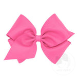 wee ones - Mini King Classic Grosgrain Hair Bow (Plain Wrap)