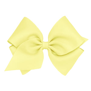 wee ones -  Classic Grosgrain Girls Hair Bow (Plain Wrap)