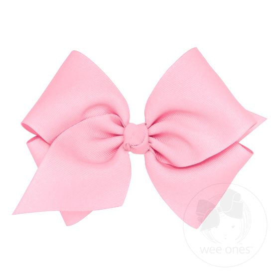 wee ones - Mini King Classic Grosgrain Hair Bow (Knot Wrap)