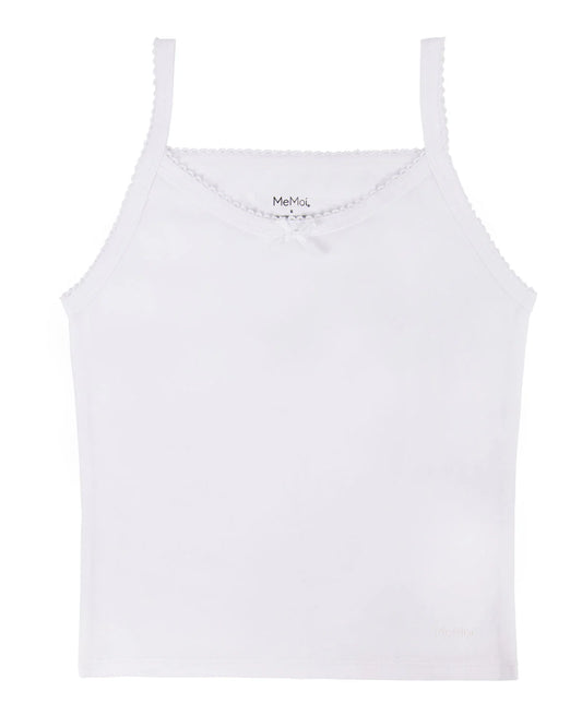 3-Pack Cotton Blend Lightweight Girl’s Camisoles