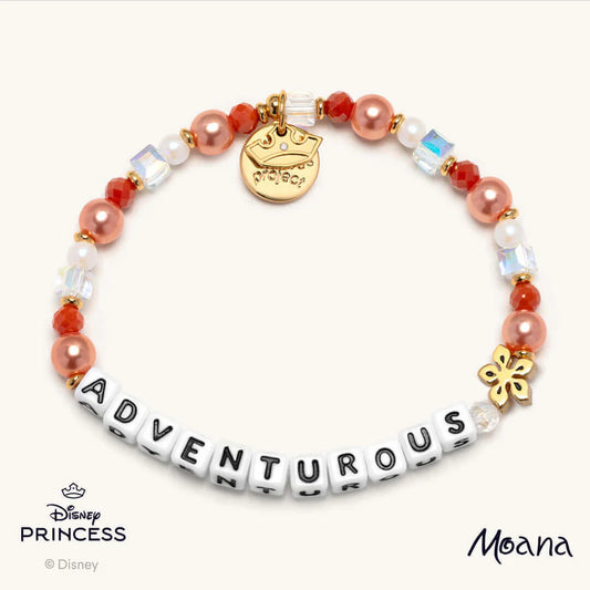 Adventurous Moana charm from Little Words Project featuring a detailed Moana character design on a silver-tone pendant.