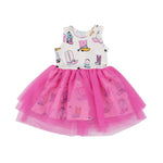 Angel Dear - Pink Boots Twirly Tutu Dress