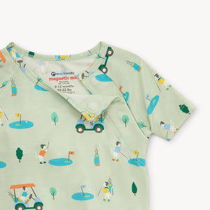 Magnetic Me - Fairway Fetch Modal Magnetic Pajama Short Sleeve Set