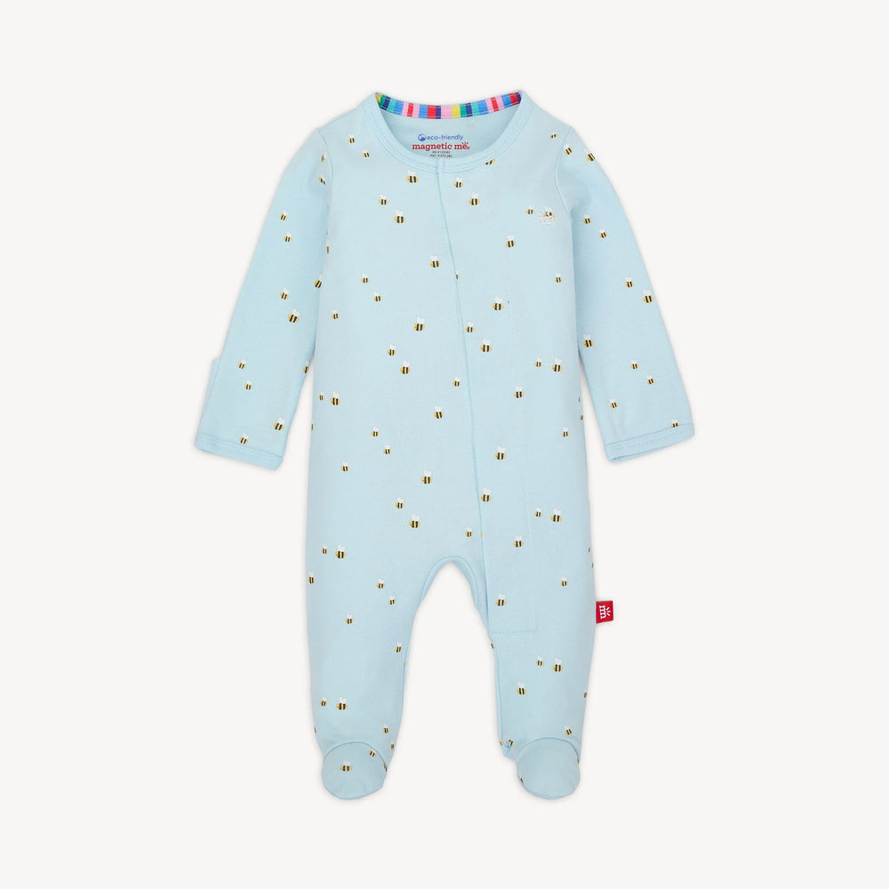 Magnetic Me - Honey Hill Magnetic Organic Cotton Footie