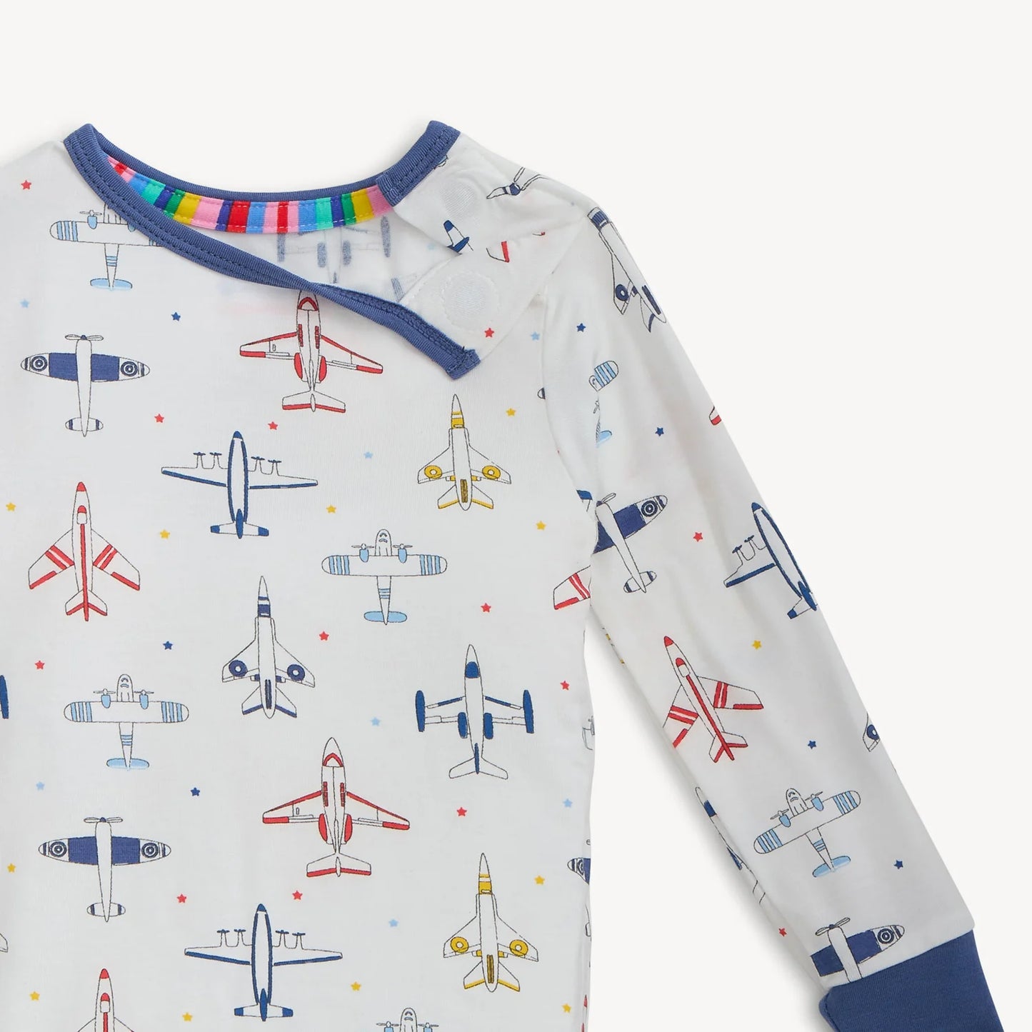 Just Plane Fun Modal Magnetic L/S Pajama Set