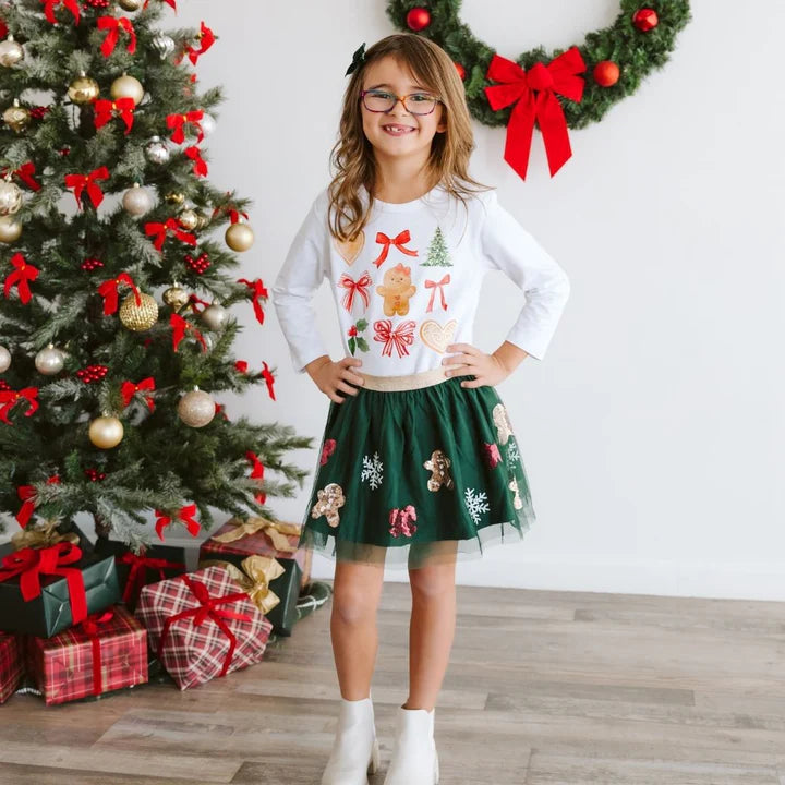 Gingerbread Cutie Christmas Long Sleeve Shirt
