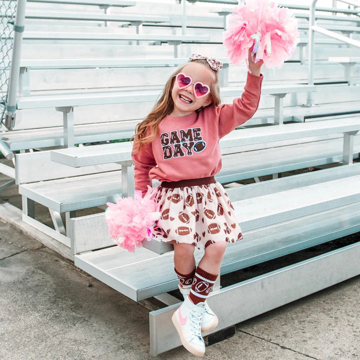 
            
                Load image into Gallery viewer, Sweet Wink- Football Love Tutu
            
        